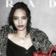 Screenshot of model Malaika Firth in a Prada ad
